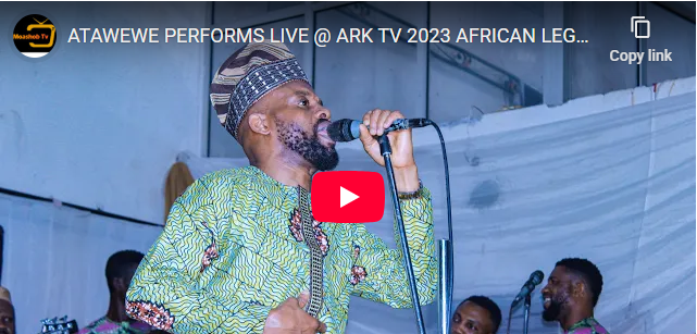 ATAWEWE PERFORMS LIVE at AFRICAN LEGENDARY AWARD